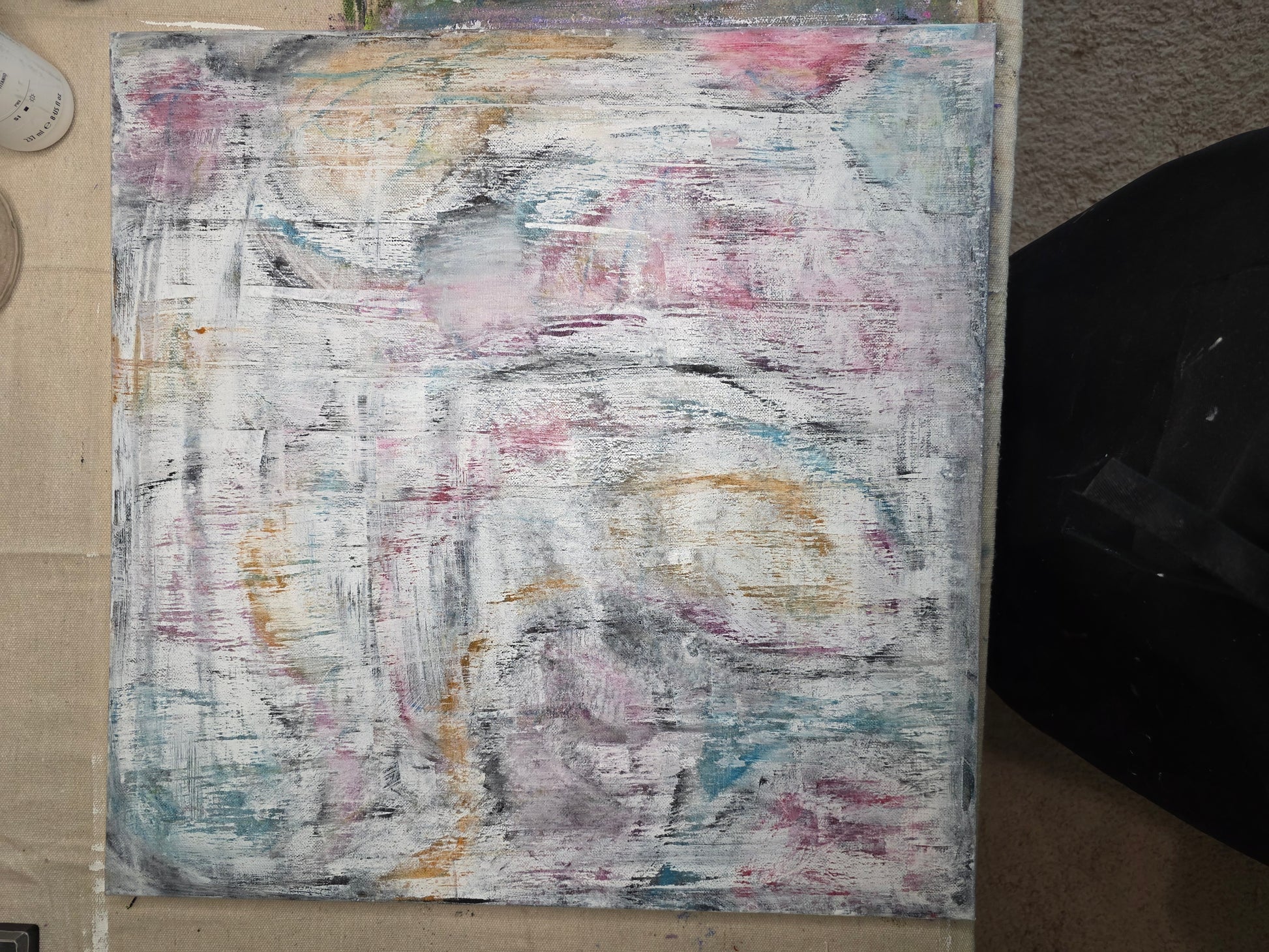 Circle Synch | Expression Series | 20" x 20" | Acrylic on canvas | 2025 | Unframed
