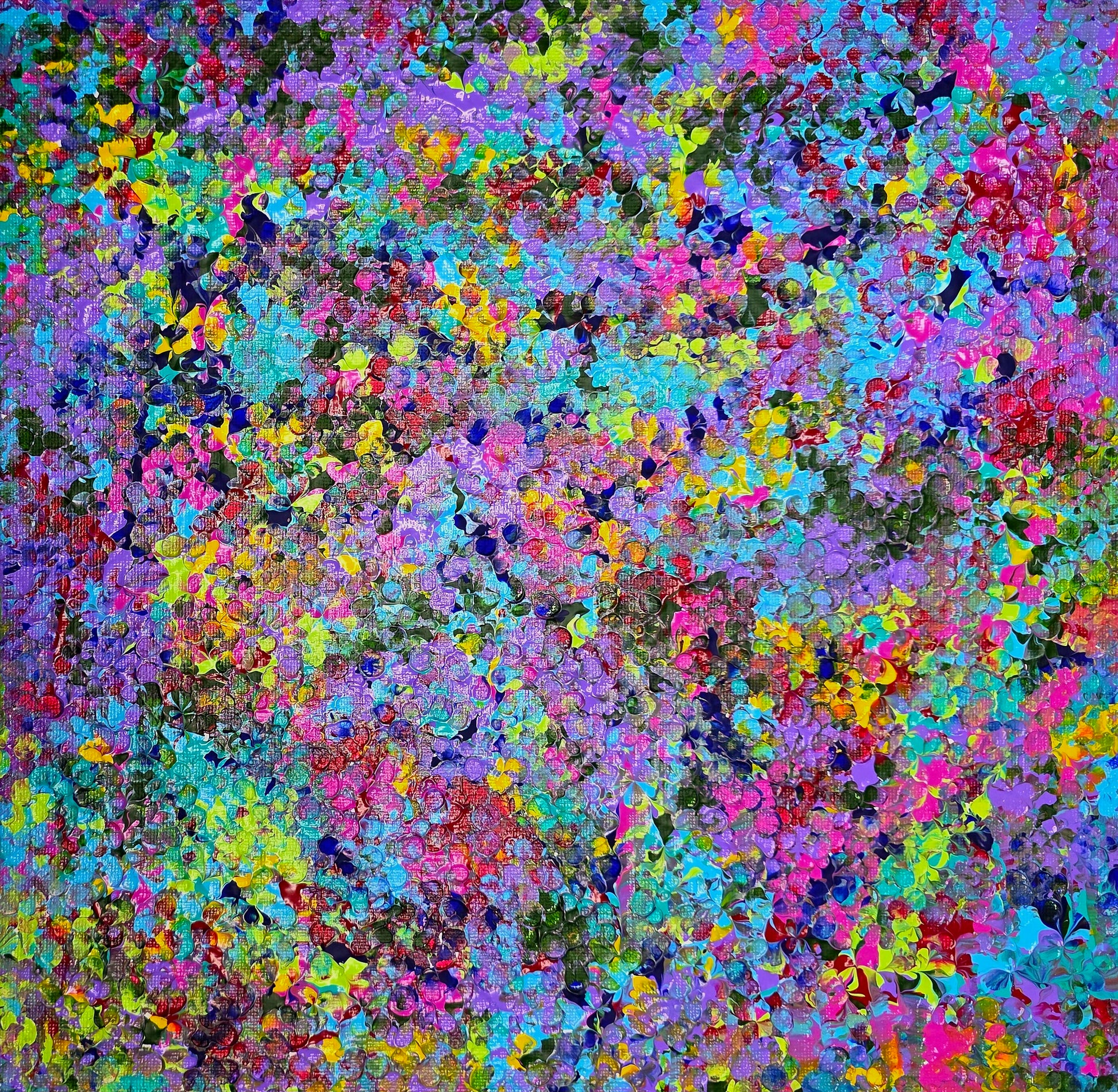 Equinox | Expression Series | 12" x 12" | Acrylic on canvas board | 2025 | Unframed