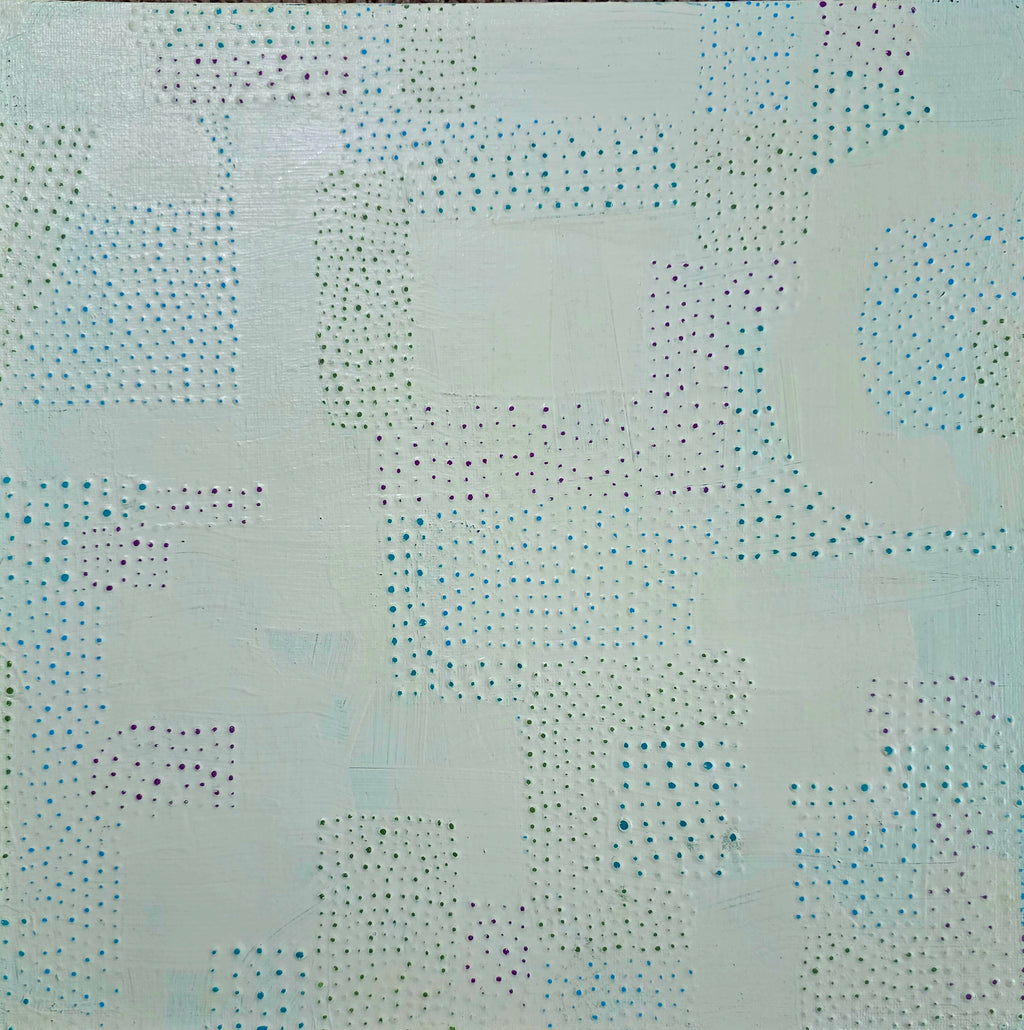 Introspection | Dot Series | 12" x 12" | Acrylic on canvas board | 2025 | Unframed